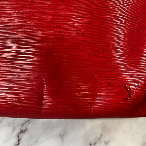 GUC Louis Vuitton Red Epi Speedy 30 Handbag - Picture 3 of 16